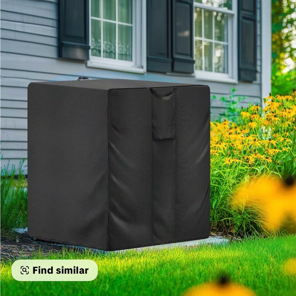 Air Conditioning Cover 30x30x32 Black